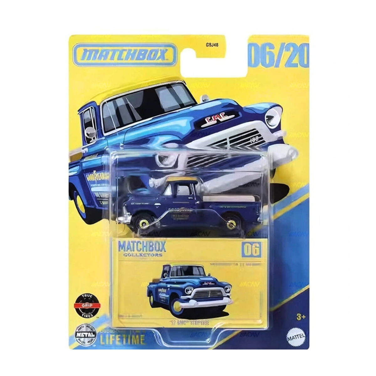 Matchbox | GBJ48 B | Theme Assortment | 8 Piece Box | 1:64 Diecast Cars | Per Piece Rs. 508