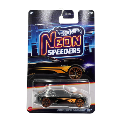 Hot Wheels | Neon Speeders | HLH72 | 10 Piece Set | 1:64 Diecast Cars | Neon Speeders Collection | Per Piece Rs. 335