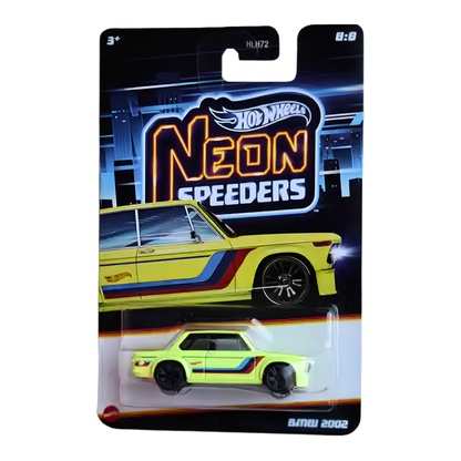 Hot Wheels | Neon Speeders | HLH72 | 10 Piece Set | 1:64 Diecast Cars | Neon Speeders Collection | Per Piece Rs. 335