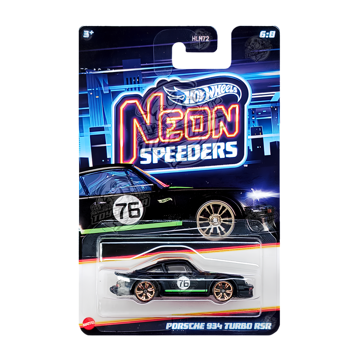 Hot Wheels | Neon Speeders | HLH72 | 10 Piece Set | 1:64 Diecast Cars | Neon Speeders Collection | Per Piece Rs. 335