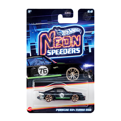 Hot Wheels | Neon Speeders | HLH72 | 10 Piece Set | 1:64 Diecast Cars | Neon Speeders Collection | Per Piece Rs. 335