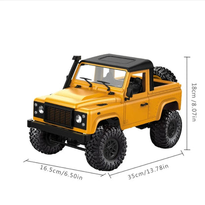 MN Model MN91 Land Rover 1:12 4WD RC Racing Car with Metal Chassis