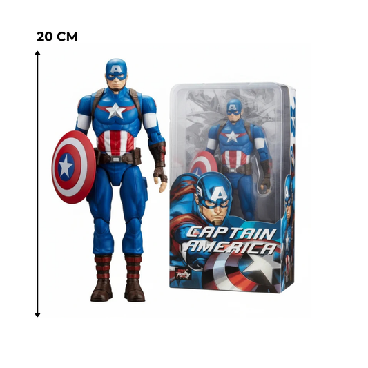 ZD Toys | Captain America  | 20 CM | 1:10 Scale | 7 Inch | Action Figure