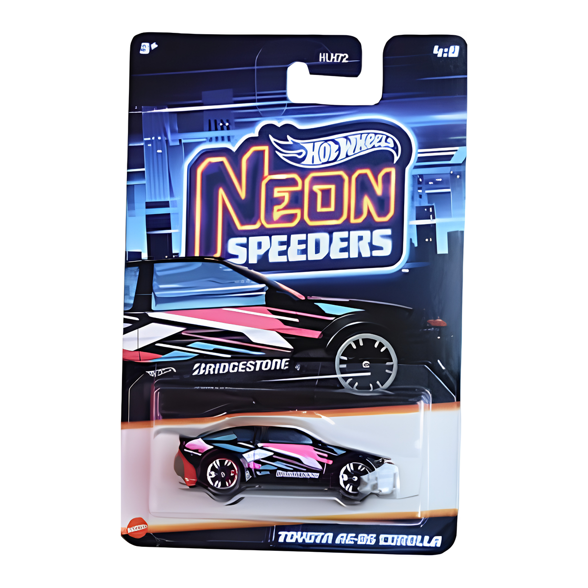 Hot Wheels | Neon Speeders | HLH72 | 10 Piece Set | 1:64 Diecast Cars | Neon Speeders Collection | Per Piece Rs. 335