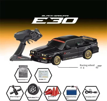 WHOOSH DC162A BMW E30 1:16 RC Drift Car | 4WD High-Speed 50KM/H Racing Car with ESP Gyro