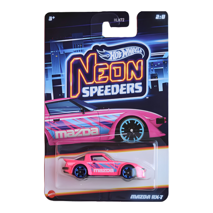 Hot Wheels | Neon Speeders | HLH72 | 10 Piece Set | 1:64 Diecast Cars | Neon Speeders Collection | Per Piece Rs. 335