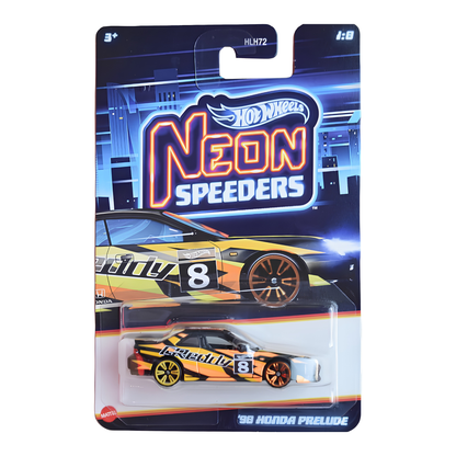 Hot Wheels | Neon Speeders | HLH72 | 10 Piece Set | 1:64 Diecast Cars | Neon Speeders Collection | Per Piece Rs. 335