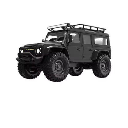 HB-R1607 1/16 Defenfe RC Climbing Car 2.4G 4WD Off Road Racing Car 15KM/H High Speed Vehicle With Lights (Black Color)