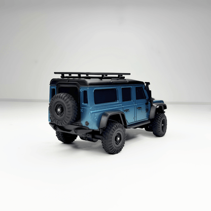 Action stance of the HB Toys R4306 dark blue crawler supplied for pan India wholesale distribution and dealer networks
