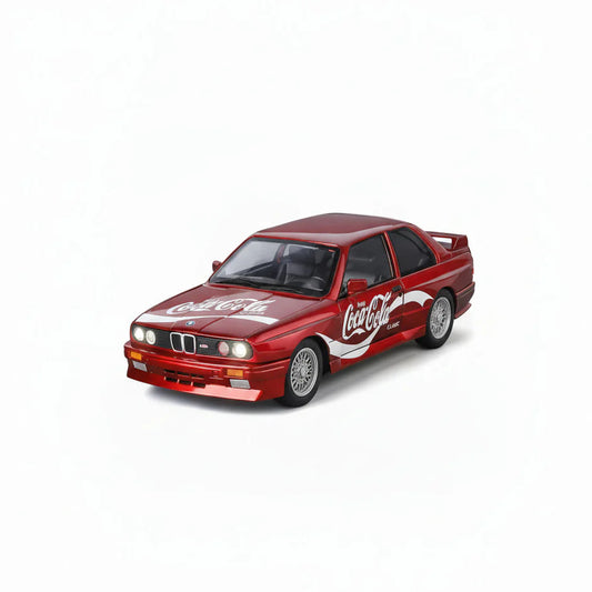 BMW M3 E30 1:24 Cocacola Diecast Pull Back Car