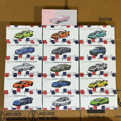 Bburago 1:64 scale Diecast Model Cars 330/Pcs (WhatsApp Select)