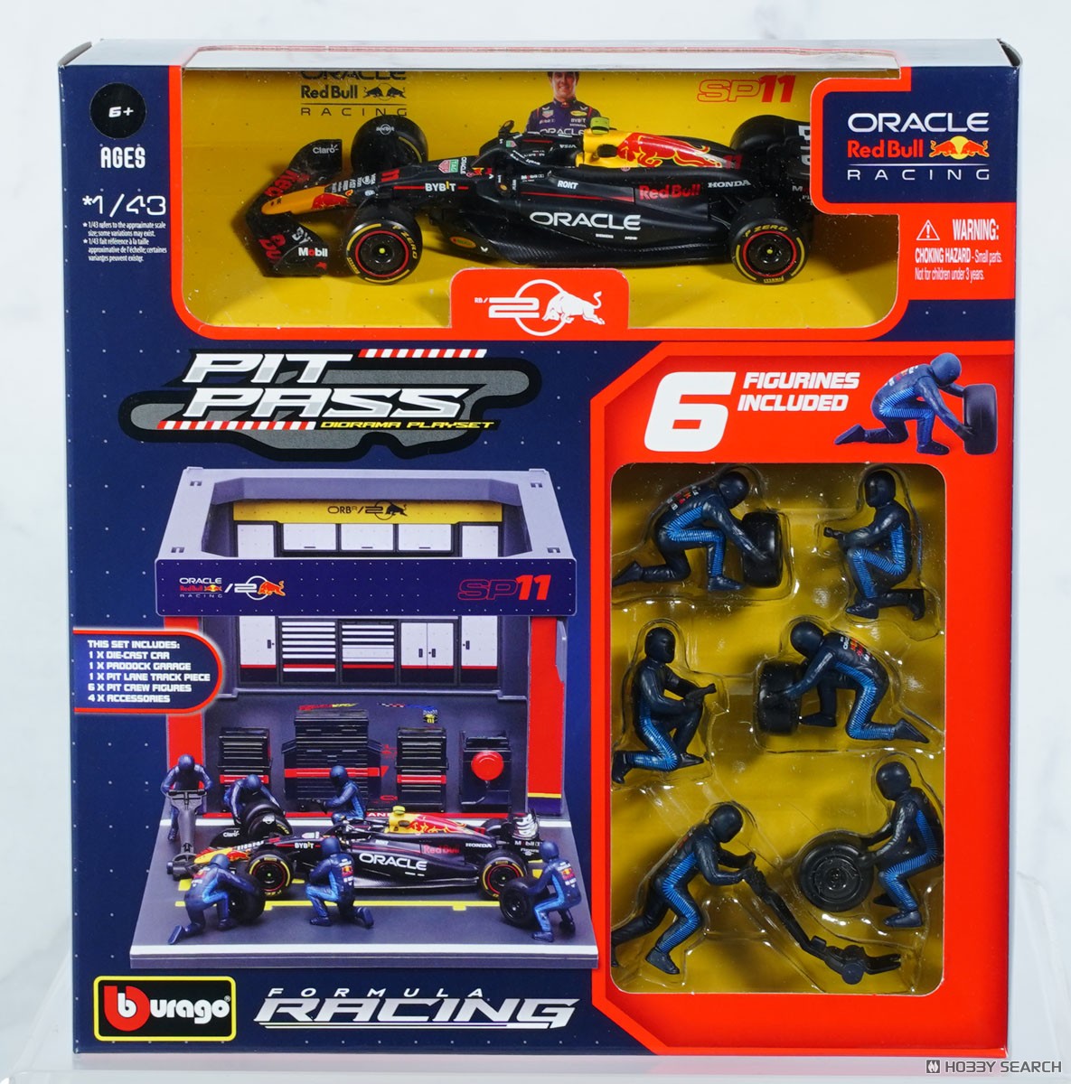 Bburago 2024 Red Bull Racing  pit-stop collectible