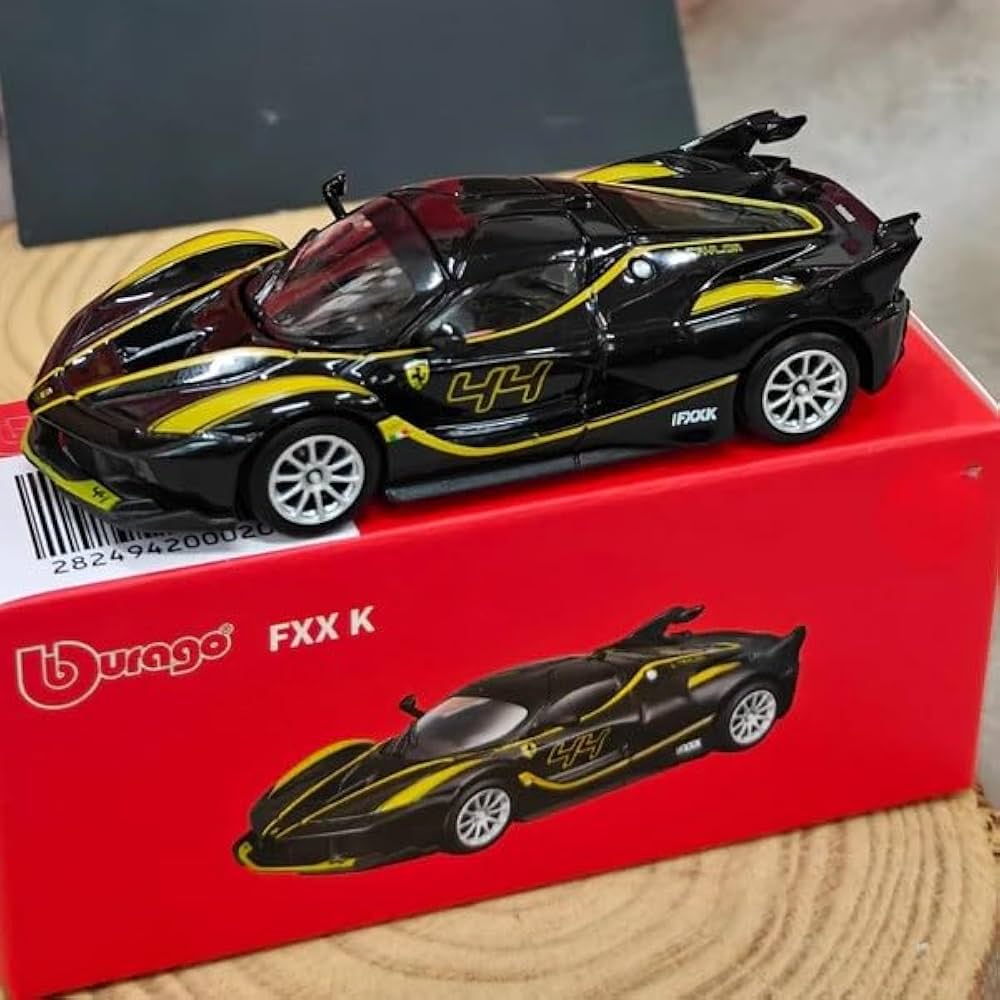 Burago 1:64 Ferrari FXX K BLACK