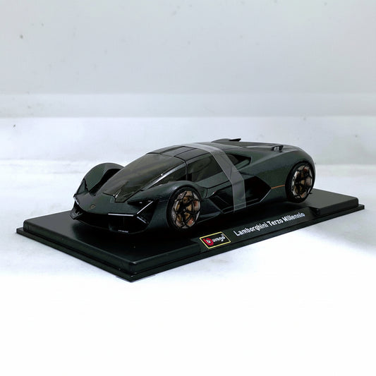 Burago 1:64 Lamborghini Terzo Millennio Grey Diecast Car