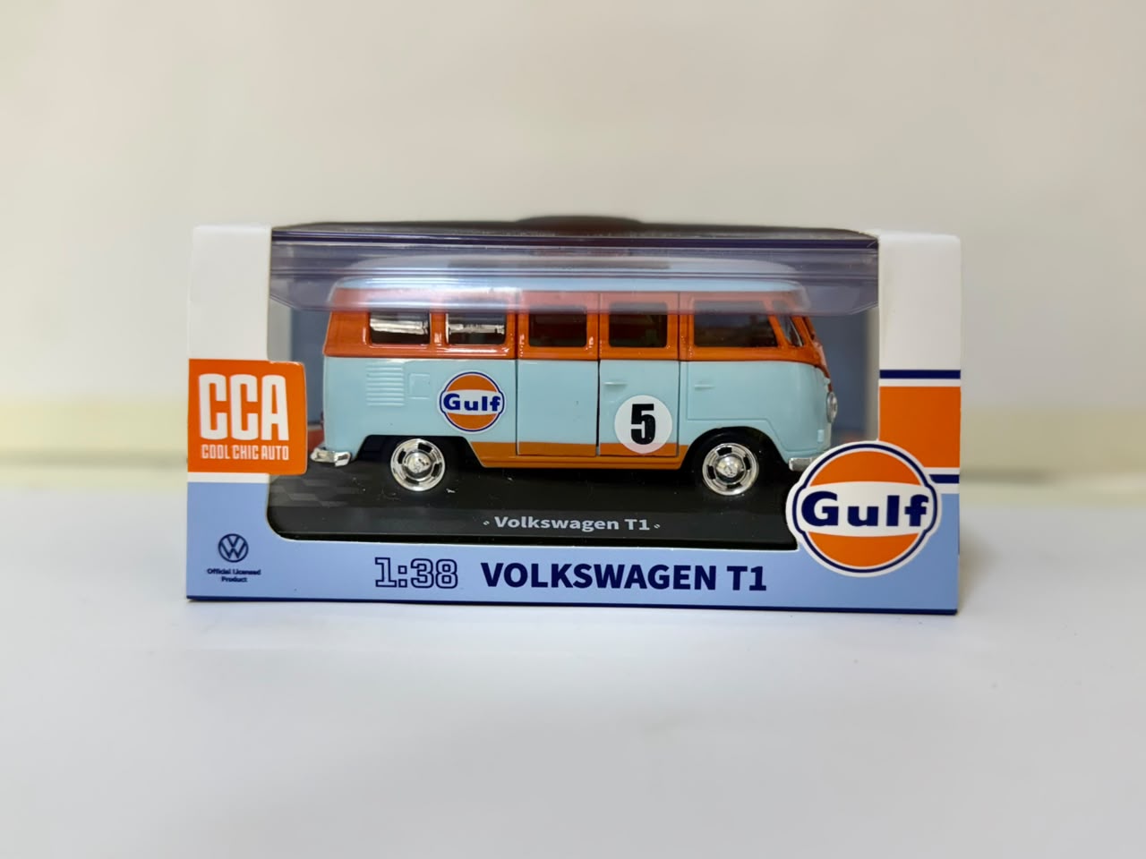 CCA 67049F 1:38 Volkswagen T1 Gulf Diecast Van