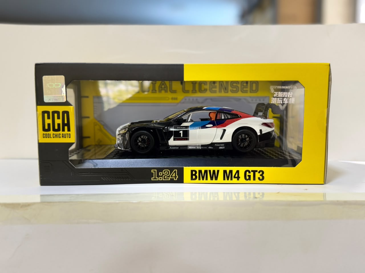 CCA 68282K BMW M4 GT3 1:24 Diecast Model
