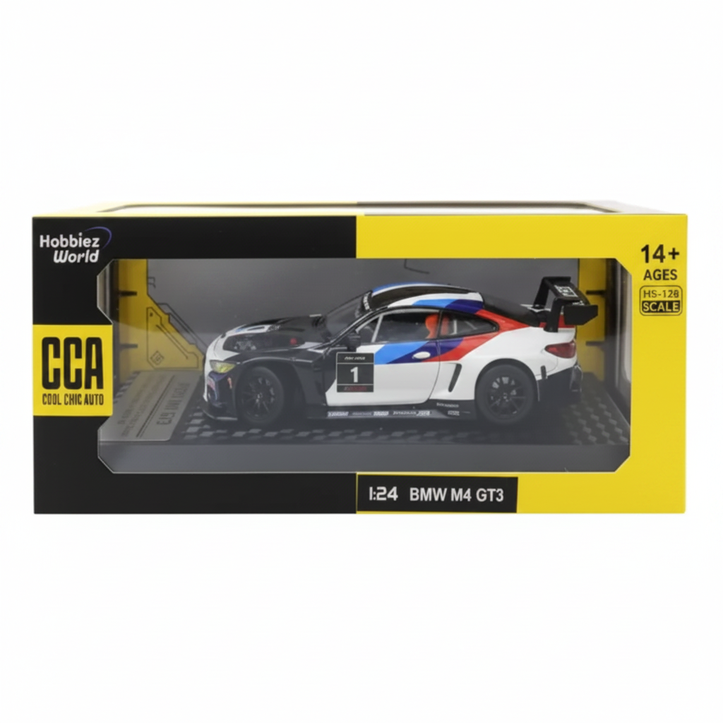 CCA 68282K BMW M4 GT3 1:24 alloy diecast car model