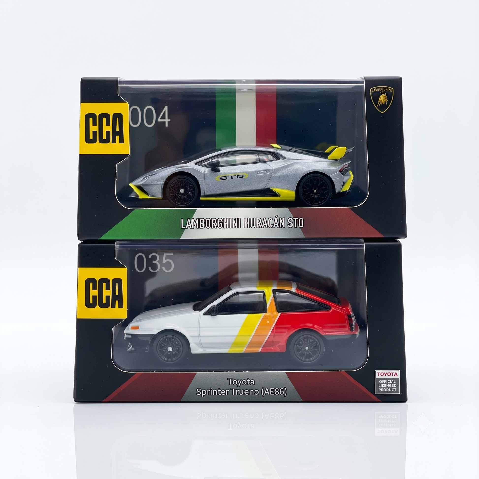 CCA Cool Chic Auto premium 1:64 scale diecast model cars set of 2