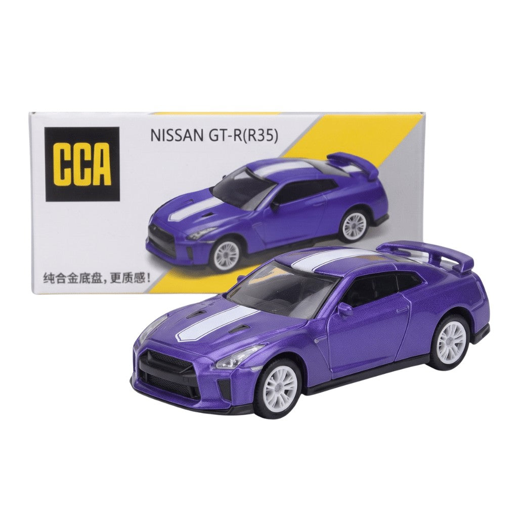 CCA S03-01 Nissan GT-R R35 Blue 1:64 Scale Diecast Model Car wholesale
