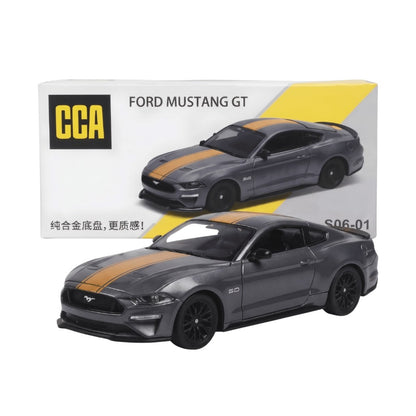 CCA S06-01 Ford Mustang GT Grey 1:64 Scale Diecast Model Car