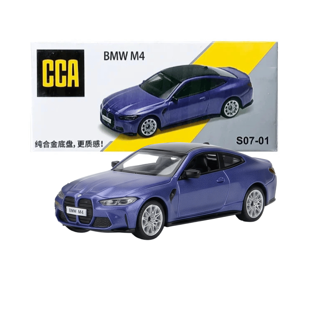 CCA S07-01 BMW M4 Purple 1:64 Diecast Model Car