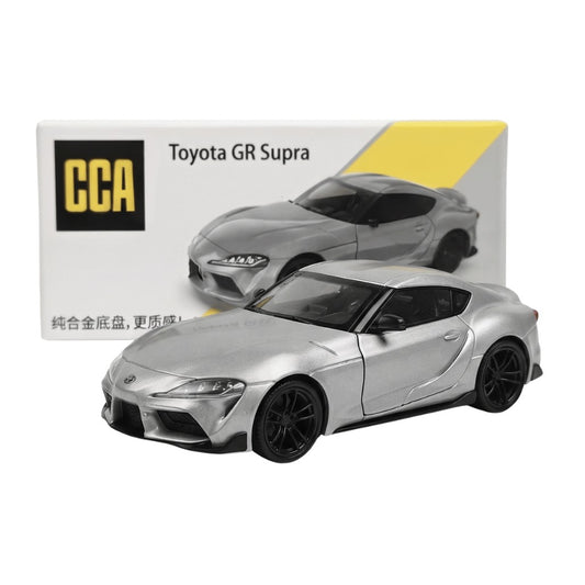 CCA S14-01 Toyota GR Supra Grey 1:64 Scale Diecast Model Car