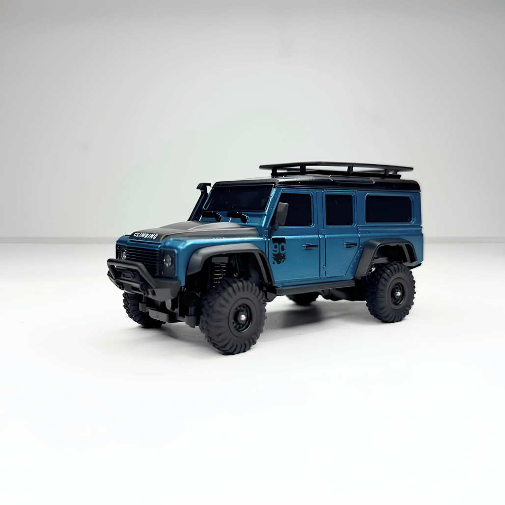 Close up view of the front grille and dark blue body shell for commercial distributor wholesale pricing and display