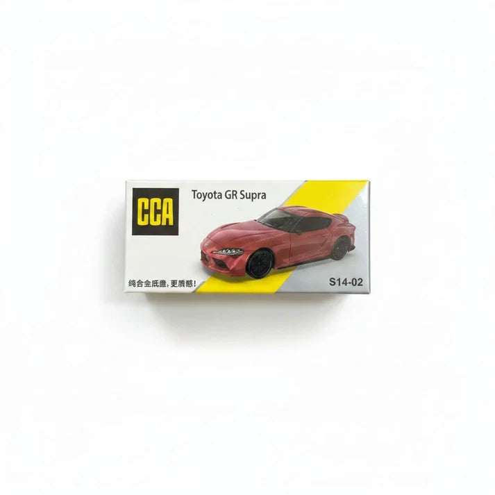 CCA 1:64 Toyota GR Supra | Red |Premium Official Licensed Diecast Car