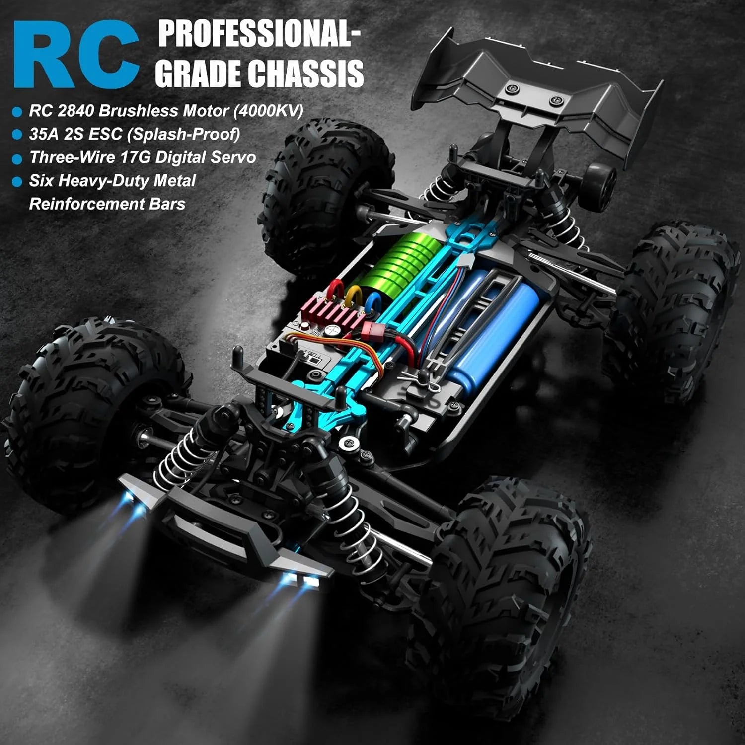 Suchiyu DRIVE SCY 16102 PRO 1:16 2.4G 4WD Brushless RC Car