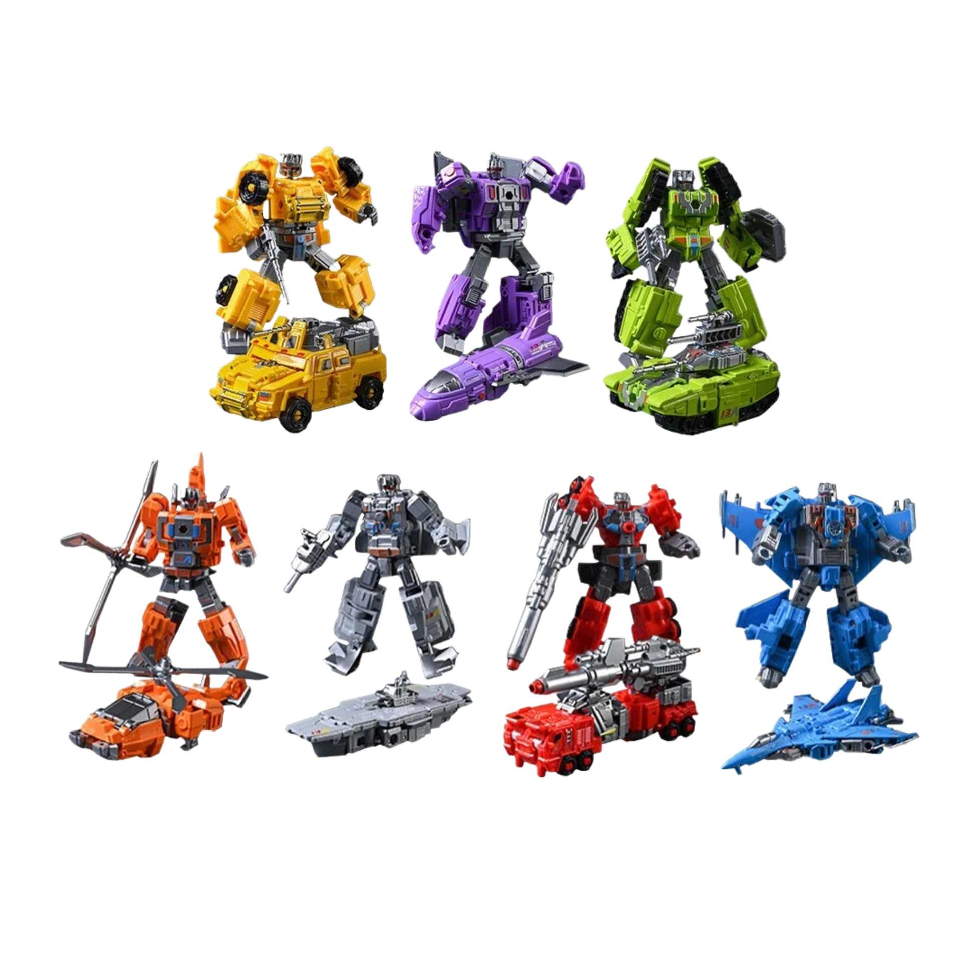 Deformable robot toy with multiple transformation modes