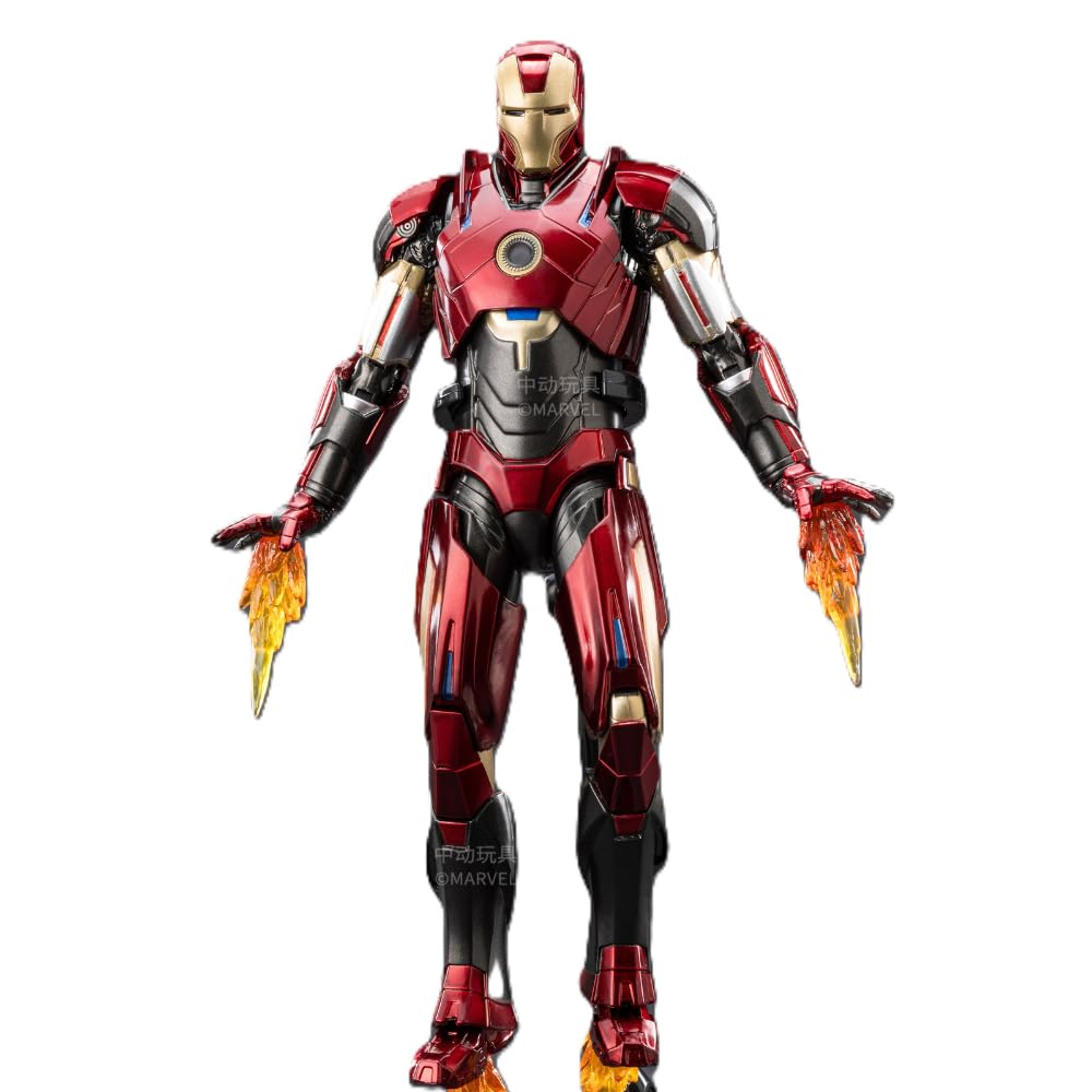Detailed Iron Man Mark 16 armor figure for collectors