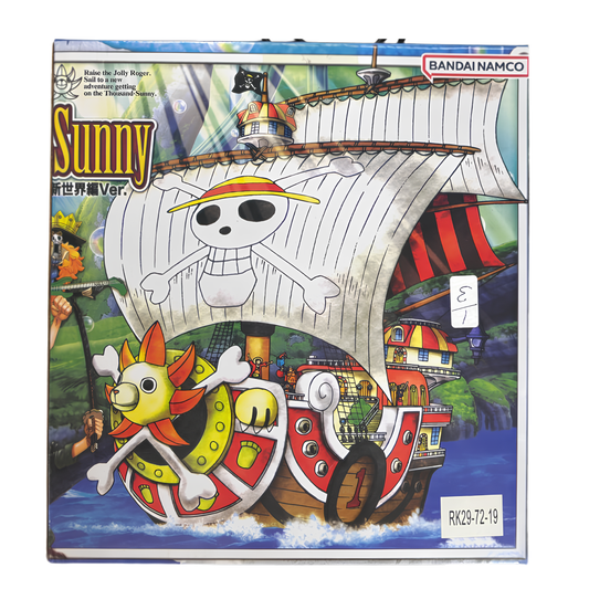 Detailed Thousand Sunny ship model from One Piece