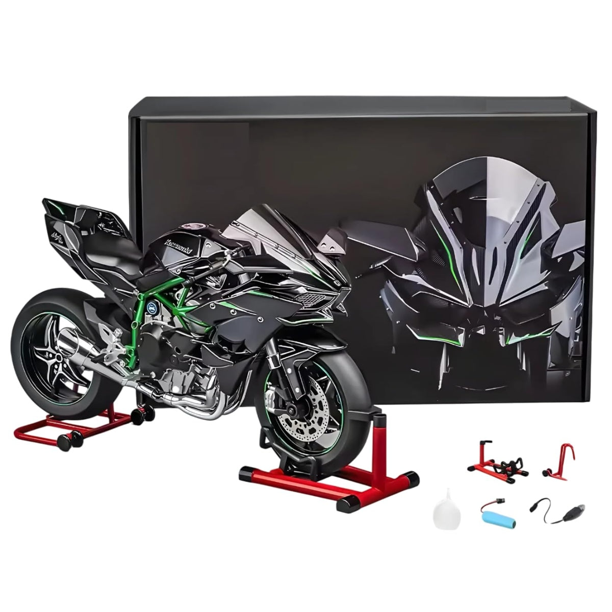 1:6 XLG Kawasaki Ninja H2R Diecast Motorcycle