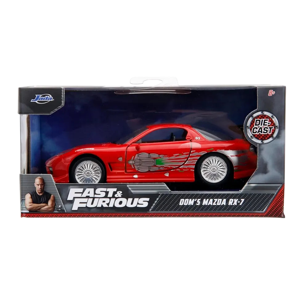 Jada Toys 1:32 Die-cast Dom's 1993 Mazda RX-7 | Fast & Furious