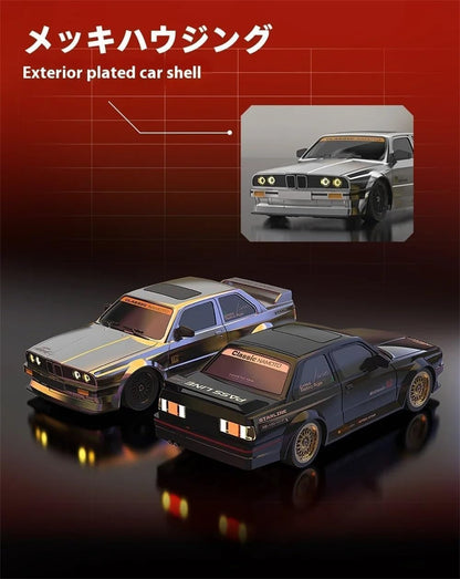 WHOOSH DC162A BMW E30 1:16 RC Drift Car | 4WD High-Speed 50KM/H Racing Car with ESP Gyro