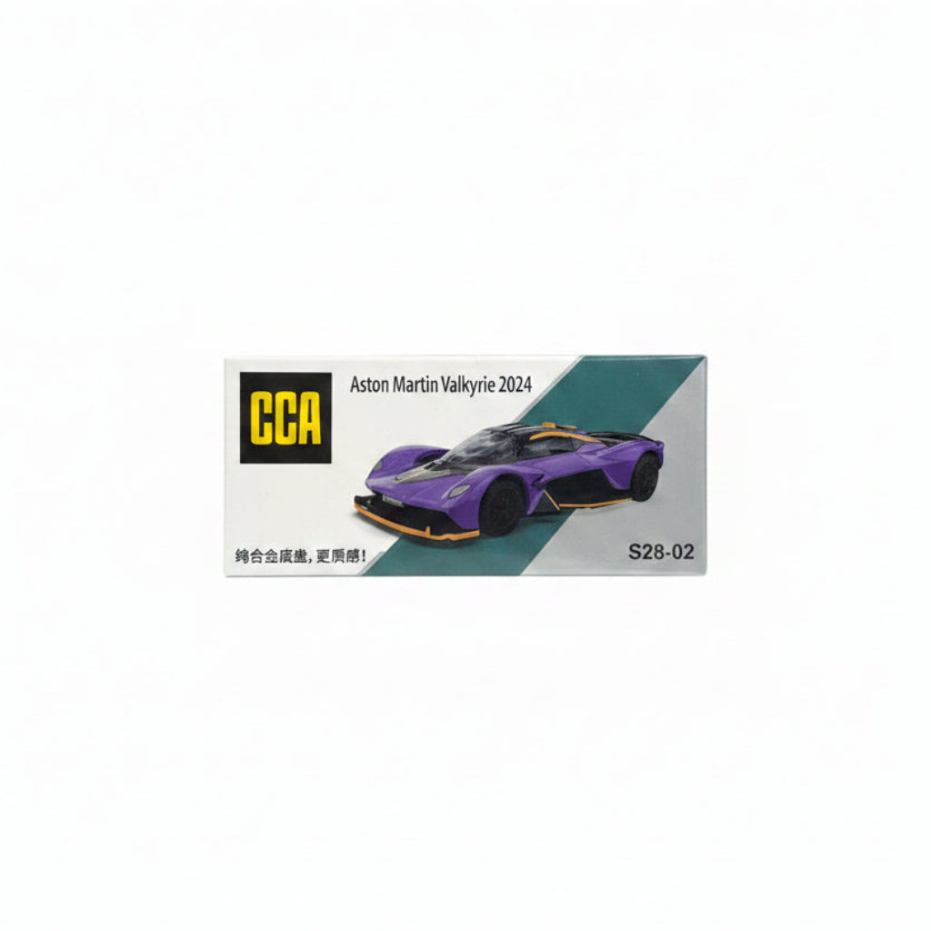 CCA 1:64 Aston Martin Valkyrie 2024 Premium Official Licensed Diecast Car