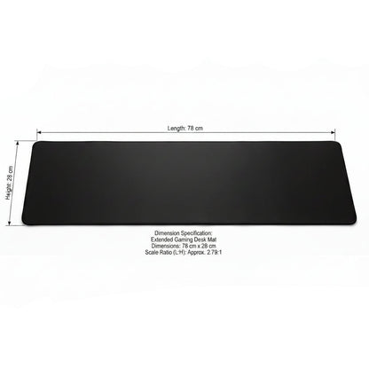 Extended gaming mouse pad supercar theme