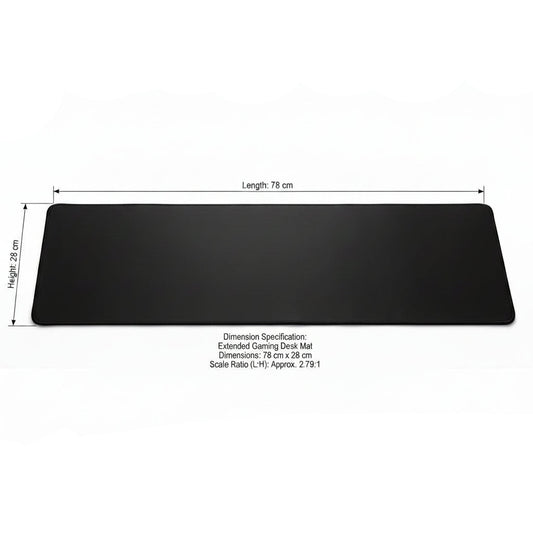 Extended gaming mouse pad supercar theme