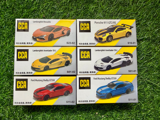 CCA (Cool-Chic Auto) 1:64 scale Diecast (275/Per Pcs) 6 Models