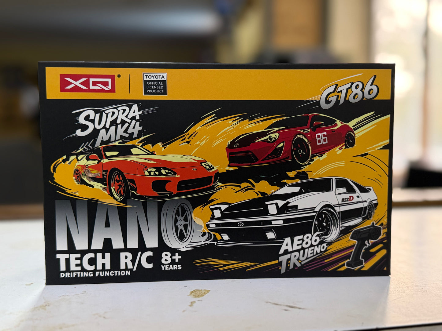 XQ Nano Tech R/C 1:64 scale Toyota 86 Officially Licensed RC Car