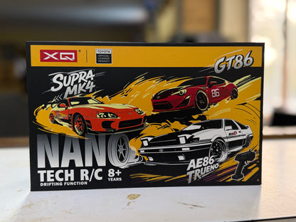 XQ Nano Tech R/C 1:64 scale Toyota 86 Officially Licensed RC Car