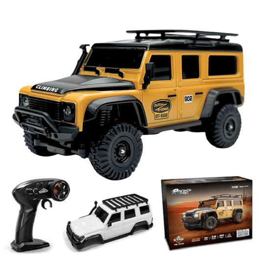 HB Toys R4304 Land Rover Defender 90s Yellow 1:43 Scale RC Crawler wholesale price india mumbai