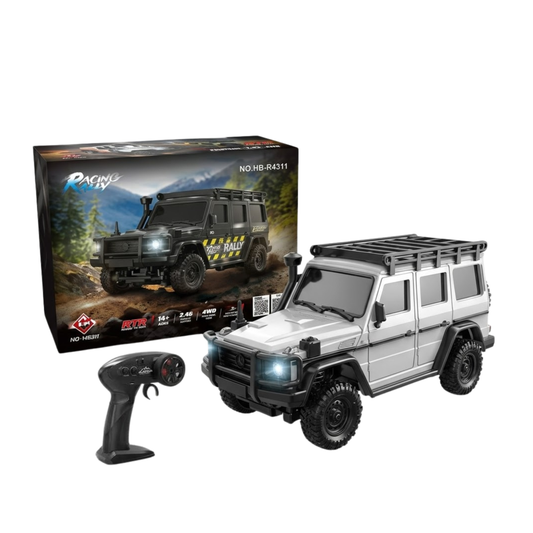 HB Toys | Racing Rally | G-Wagon | HB-R4311-1 | 1:43 Scale | 4WD RTR Mini RC Crawler