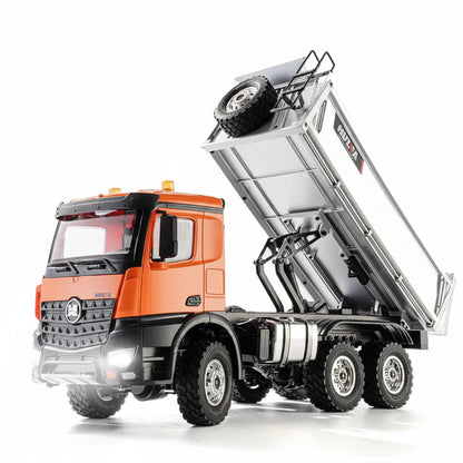HUINA 1598 RC Dump Truck 1:14 Scale 11CH Hobby Grade Construction Vehicle