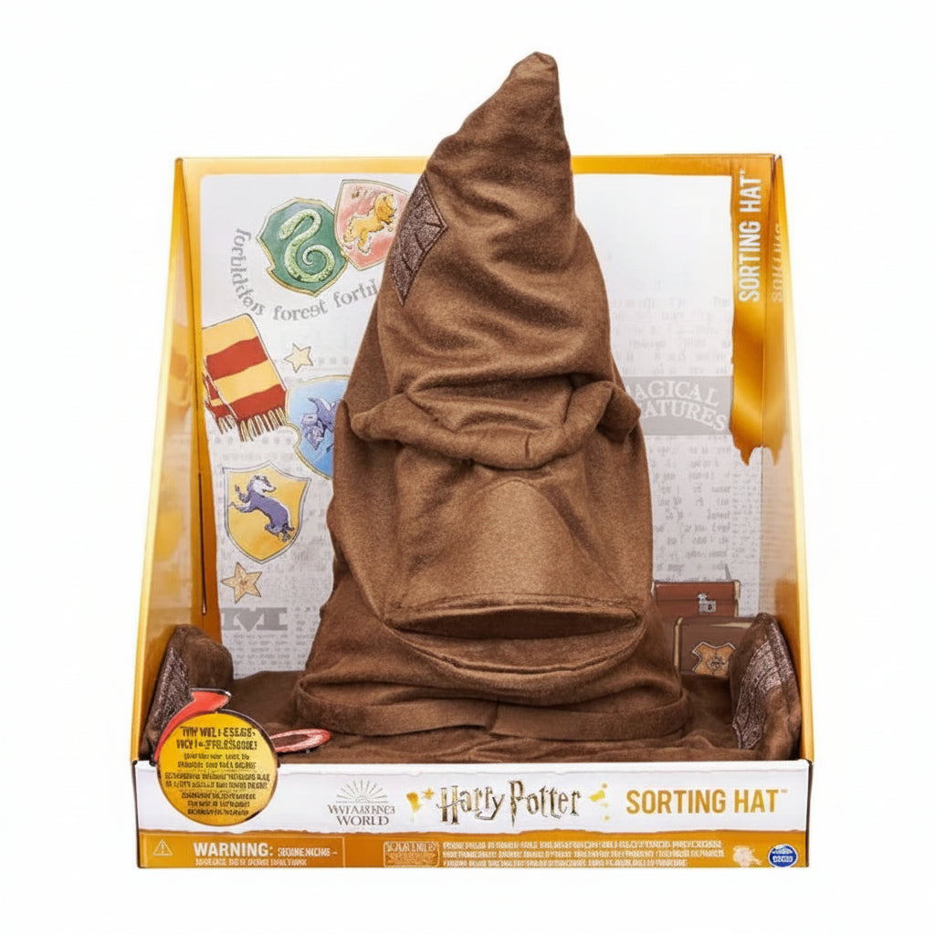 Harry Potter Talking Sorting Hat with moving mouth and eyebrows