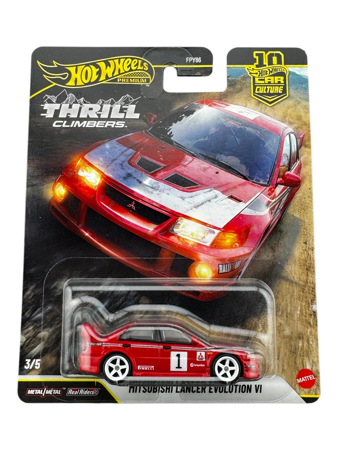 Hot Wheels FPY86-Q Car Culture Thrill Climbers Mainline (Set of 5)