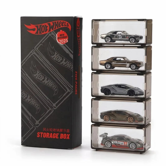 Hot Wheels OG 5 Pcs Storage Box