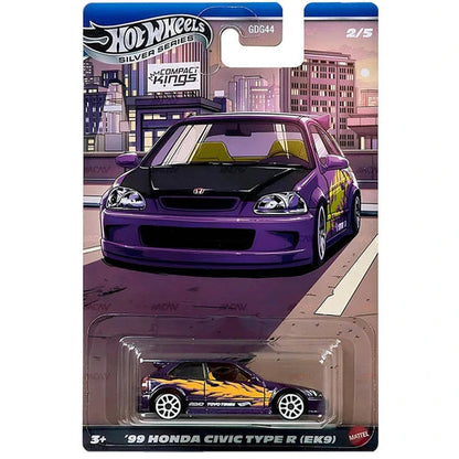 Hot Wheels Silver Series Compact Kings (Set of 5)(437/ Per Pcs)