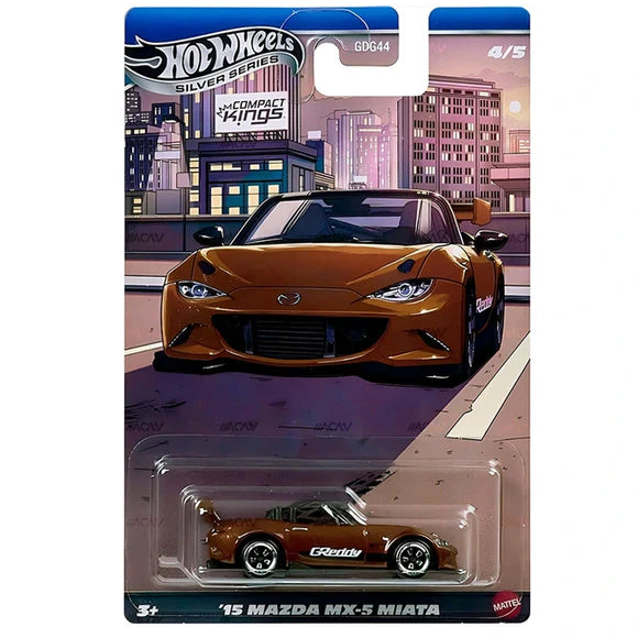 Hot Wheels Silver Series Compact Kings (Set of 5)(437/ Per Pcs)