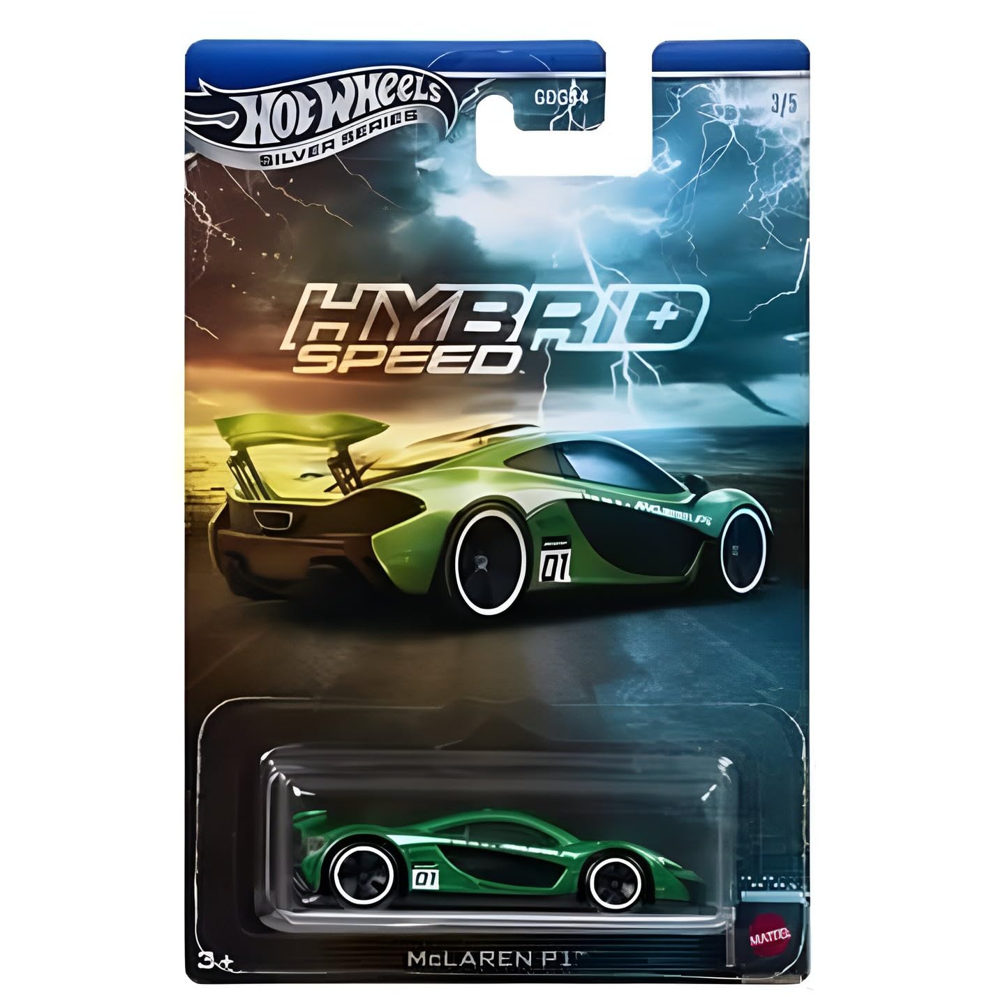 Hot Wheels Silver Series Hybrid Set